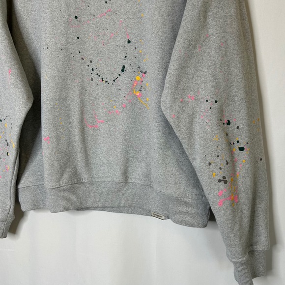 REPRESENT‎ Mens Sweatshirt Size M Bespoke Commission Paint Splatter Crewneck - Picture 3 of 9
